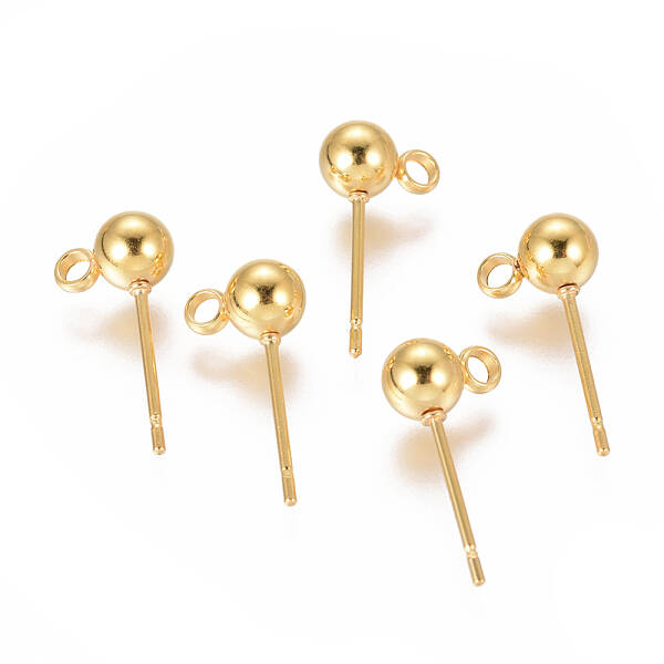 304 Stainless Steel Ear Stud Components