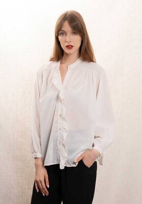 Blouse 19789 Beige | Color: BEIGE | Size: U