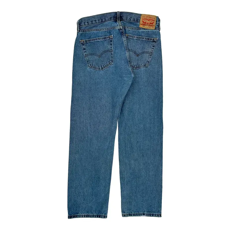 505 Levis Jeans - 32W 29L Blue Cotton