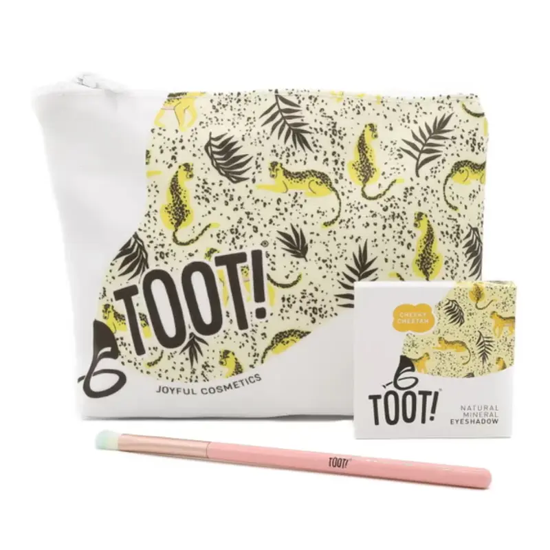 Toot! Eyeshadow Bag Set, Cheetah