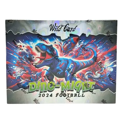 2024 Alumination Dino-Might Football Hobby Box - Wild Card Football Cards