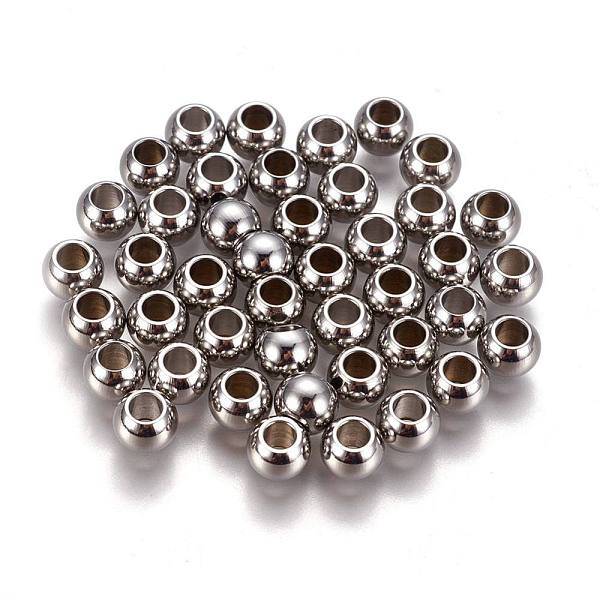 Tarnish Resistant 304 Stainless Steel Spacer Beads