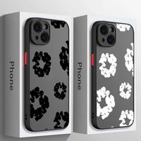 Luxury D-Denims T-Tears Phone Case For iPhone 16 15 14 13 12 11 Mini Pro Max X XR XSMax 7 8 6 6s Plus Matte Clear Back Cover