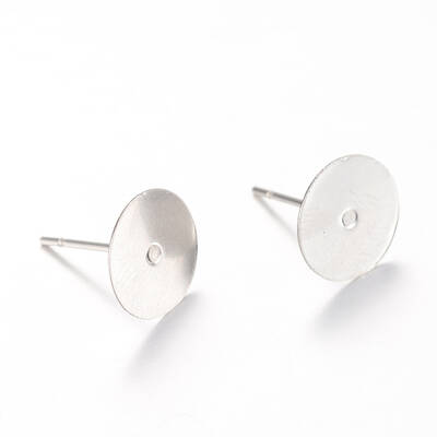 Tarnish Resistant 304 Stainless Steel Stud Earring Findings