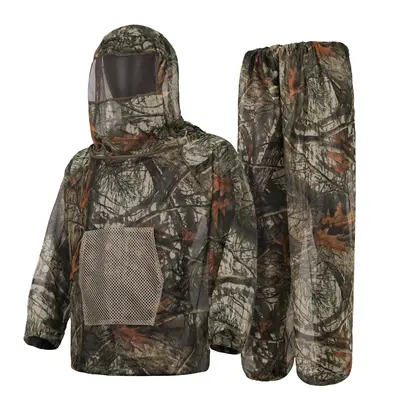 LOOGU Mosquito Suits, Net Bug Pants & Jacket Hood Sets