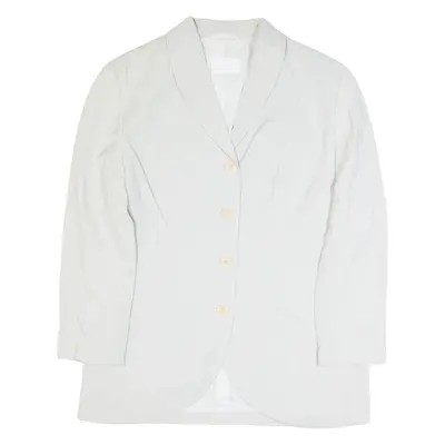 SONIA BOGNER Womens Blazer Jacket Grey M