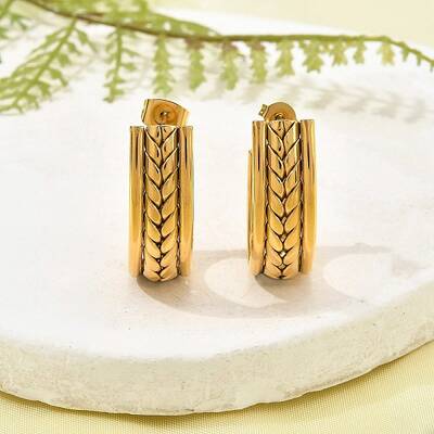 304 Stainless Steel Stud Earrings