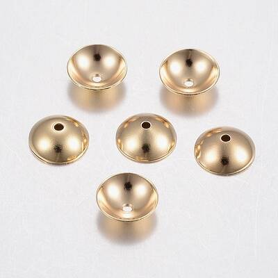 304 Stainless Steel Bead Caps