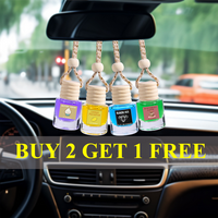 [buy 2 get 1 free] Upgrade Scents Car Air Aroma Freshener 4ml Car Scents | Auto Hanging Diffuser Bottles | Remove Auto Odor L...