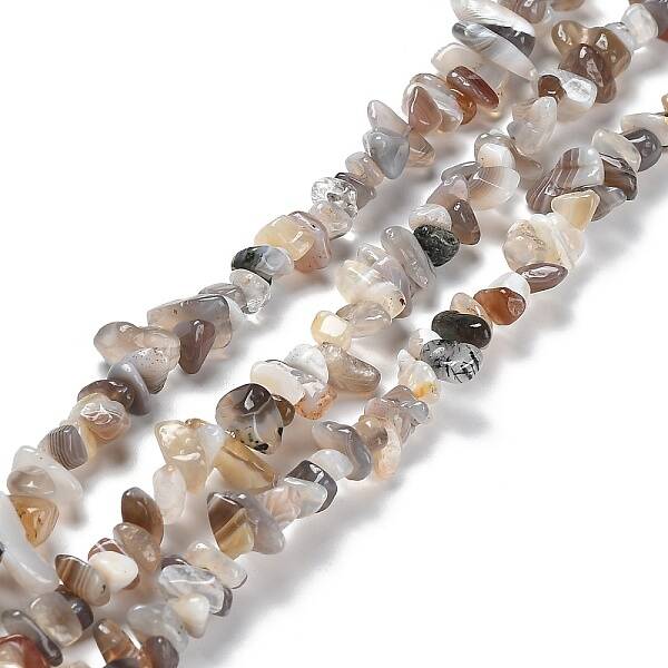 Natural Botswana Agate Beads Strands