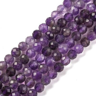 Natural Amethyst Beads Strands