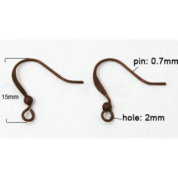 Brass French Earring Hooks