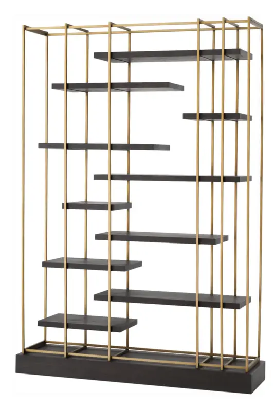 Brass Display Cabinet | Eichholtz Ward