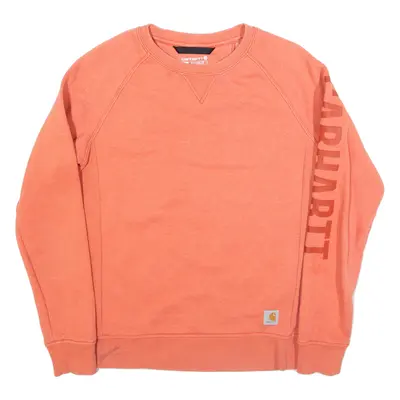 CARHARTT Womens Sweatshirt Pink S