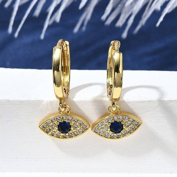 Brass Hoop Earrings