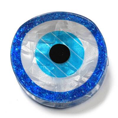 Evil Eye Shape PVC Claw Hair Clips