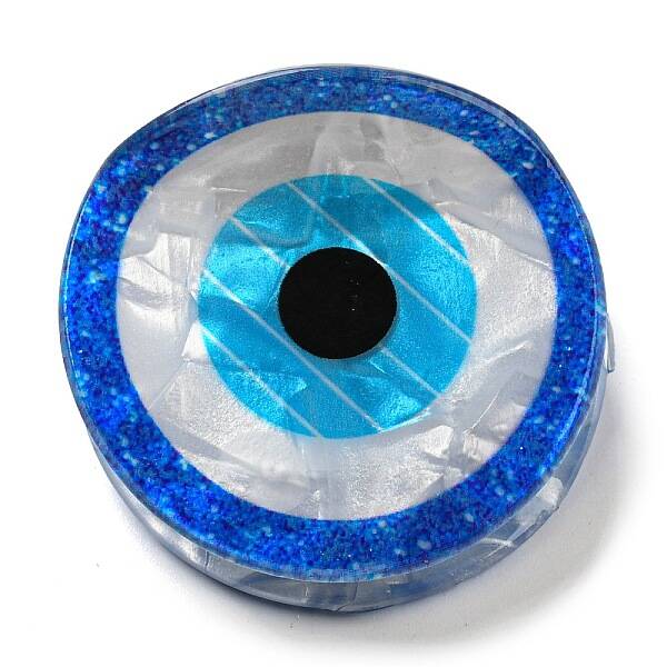 Evil Eye Shape PVC Claw Hair Clips