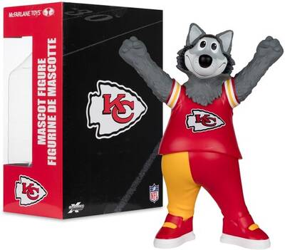 McFarlane SportsPicks - NFL - K.C. Wolf (Kansas City Chiefs) 8 Posed Figure