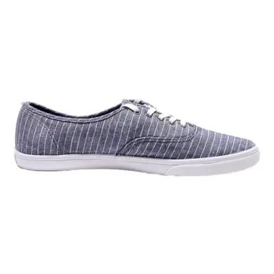 VANS Low Top Trainers Blue Canvas Mens UK 7