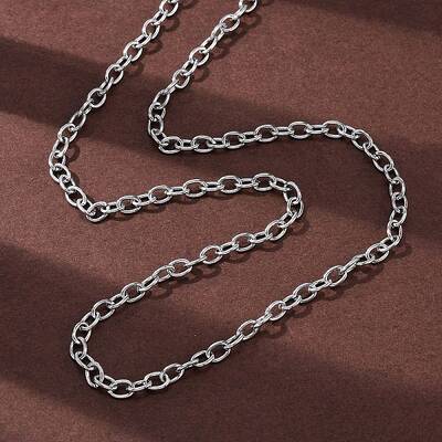 201 Stainless Steel Cable Chain Necklaces