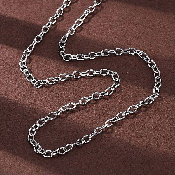 201 Stainless Steel Cable Chain Necklaces