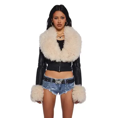 Covet Moto Jacket - Black