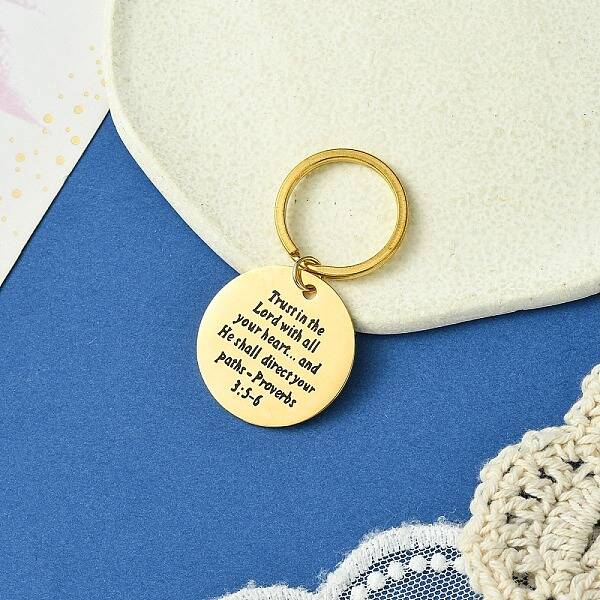 201 Stainless Steel Keychain