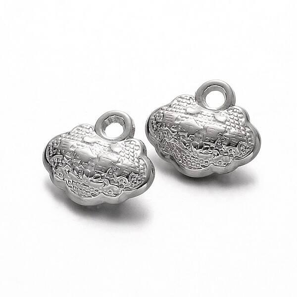 Lucky Longevity Lock CCB Plastic Charms