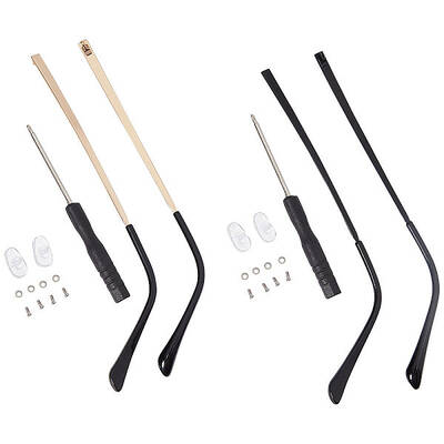 4Pcs 2 Colors Alloy Eyeglasses Arm