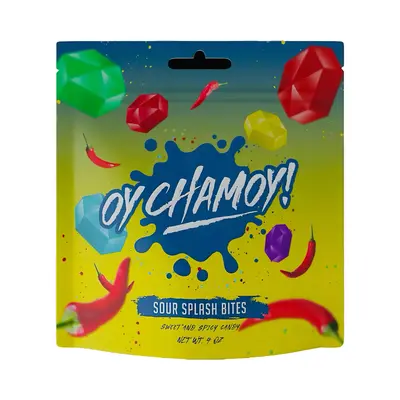Oy Chamoy! Chamoy Covered Mexican Candy Gummy Candy (4 Oz.), Sweet, Spicy Snack Bonbon Flavor Sour, Dulces Mexicanos, Chamoy ...