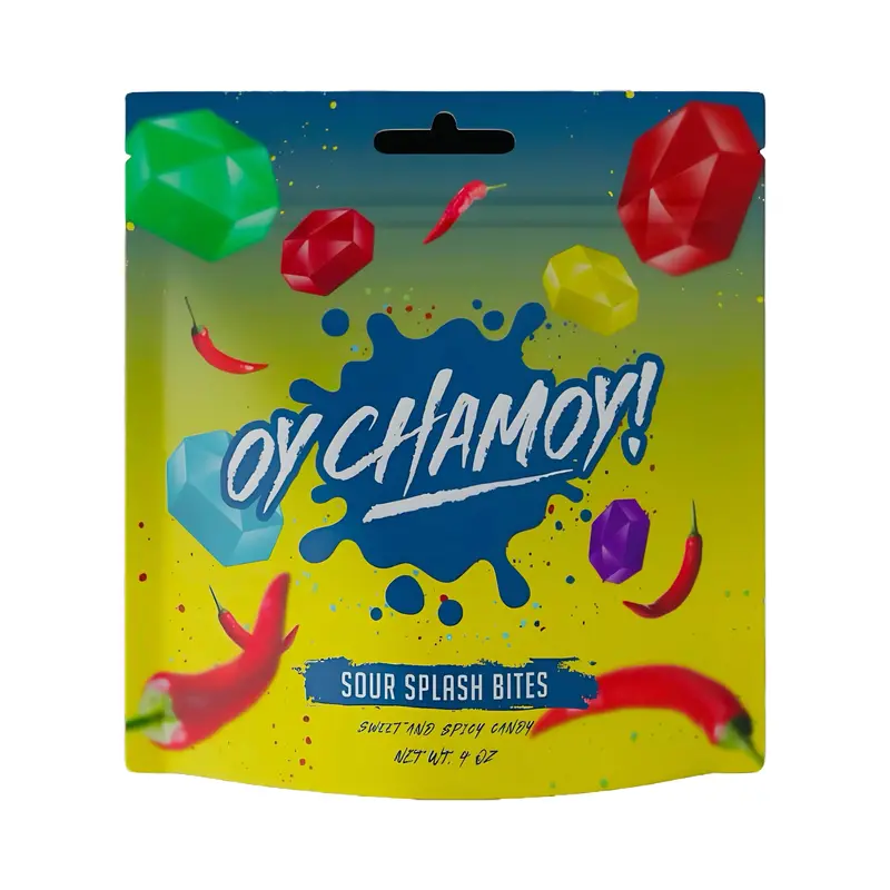 Oy Chamoy! Chamoy Covered Mexican Candy Gummy Candy (4 Oz.), Sweet, Spicy Snack Bonbon Flavor Sour, Dulces Mexicanos, Chamoy ...