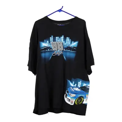 Dale Earnhardt Jr Chase Authentics T-Shirt - 2XL Black Cotton