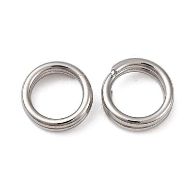 Brass Split Rings