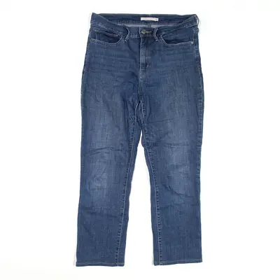 LEVI'S Jeans Blue Denim Slim Straight Womens W30 L25