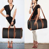 Garment Bags for Travel, Convertible Garment Duffle Bag with Shoulder and Backpack Straps for Men Women, 4 in 1 Suitcase Suit...