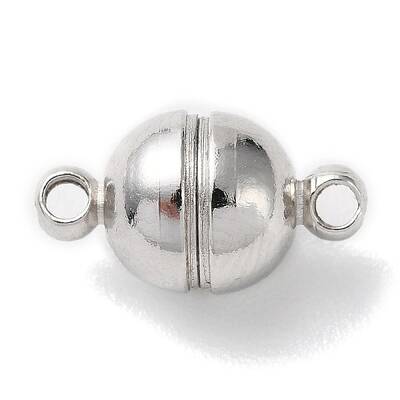 Brass Magnetic Clasps with Loops