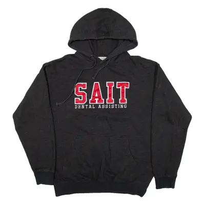 JPT PREMIUM SAIT Mens Black Hoodie USA L