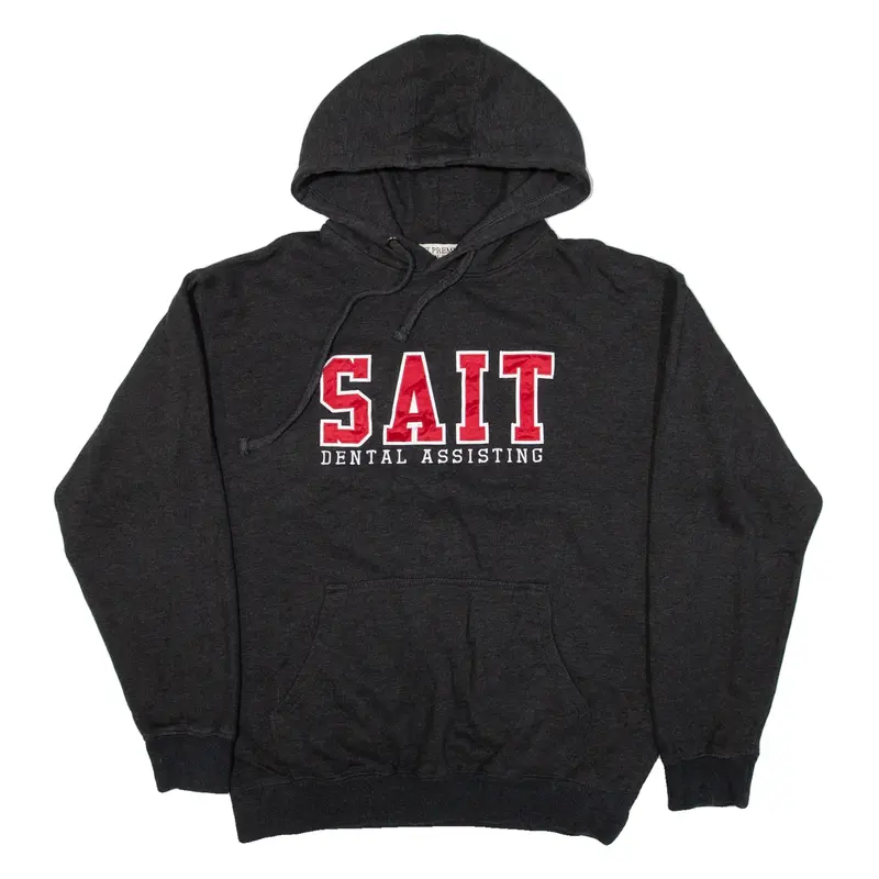 JPT PREMIUM SAIT Mens Black Hoodie USA L