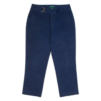 LAUREN RALPH LAUREN Womens Trousers Blue Regular Straight W30 L25
