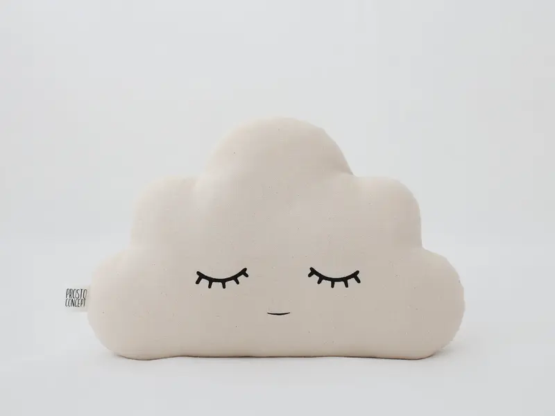 Beige Small Cloud Pillow