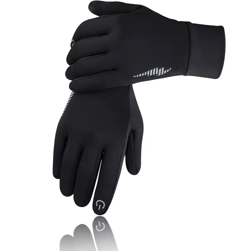 Winter Gloves Women Men Ski Gloves Liners Thermal Warm Touch Screen, Perfect for Cycling, Running, Driving, Hiking, Walking, ...