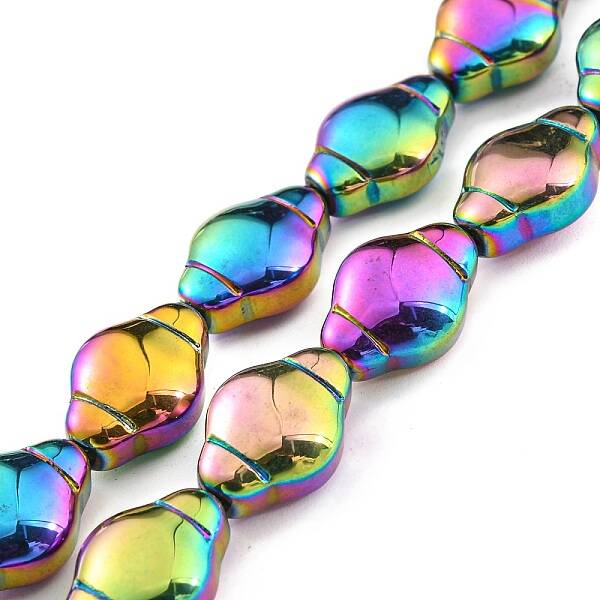 Electroplate Glass Beads Strands