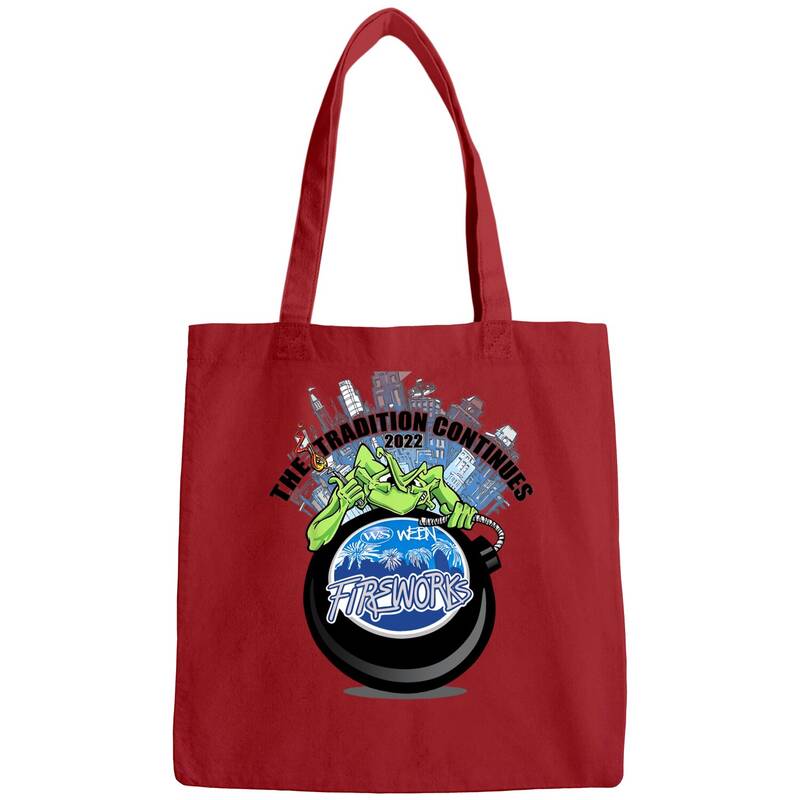 Webn Fireworks 2022 Tote Bag