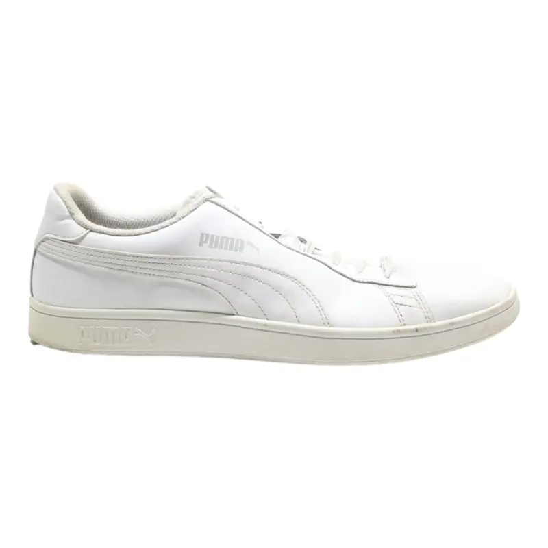 PUMA Smash 2019 Sneaker Trainers White Synthetic Mens UK 11