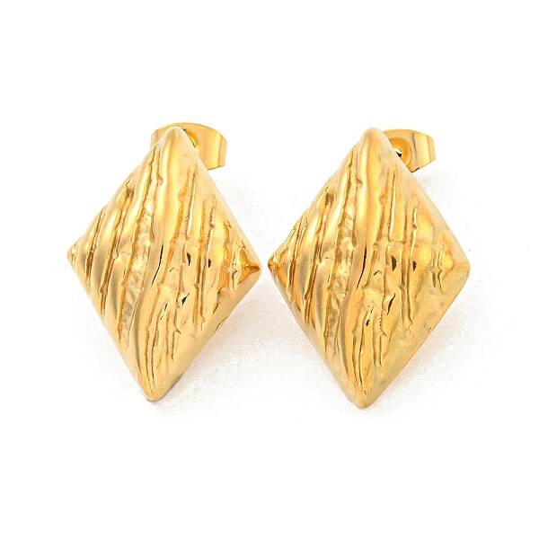 Rhombus 304 Stainless Steel Ear Studs
