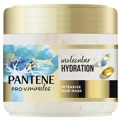 Pantene Maschera Idratante Per Capelli Pro-V Miracles Hydration (Maschera Intensiva Per Capelli) 300 Ml