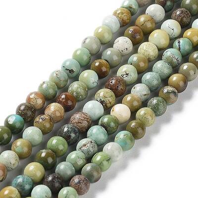 Natural HuBei Turquoise Beads Strands