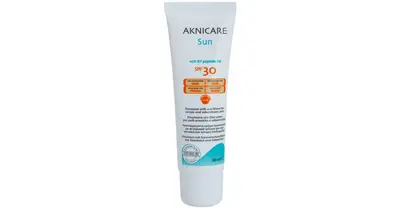 Synchroline Aknicare Sun tanning emulsion for acetic and seborrheic skin SPF 30 50 ml