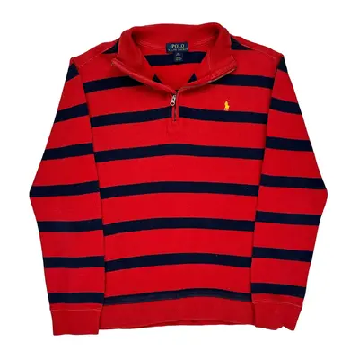 Age 14 Ralph Lauren 1/4 Zip - XL Black Cotton