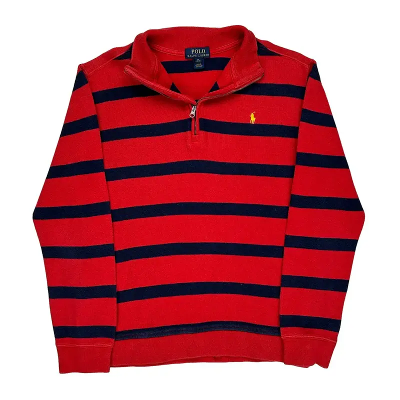 Age 14 Ralph Lauren 1/4 Zip - XL Black Cotton